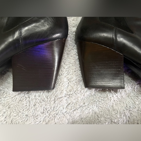 Dries Van Noten Black Leather Boots - Picture 15 of 15